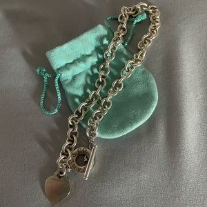 Authentic Tiffany Toggle Necklace